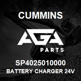 SP4025010000 Cummins BATTERY CHARGER 24V | AGA Parts