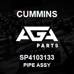 SP4103133 Cummins PIPE ASSY | AGA Parts