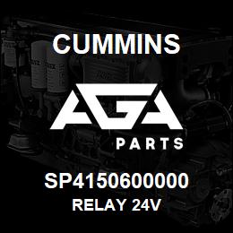 SP4150600000 Cummins RELAY 24V | AGA Parts