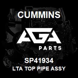 SP41934 Cummins LTA TOP PIPE ASSY | AGA Parts