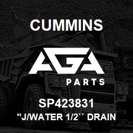 SP423831 Cummins "J/WATER 1/2`` DRAIN LINE""" | AGA Parts