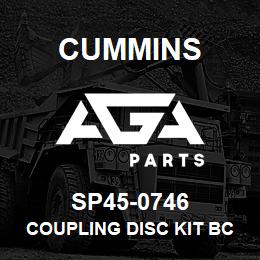 SP45-0746 Cummins COUPLING DISC KIT BCI184 | AGA Parts