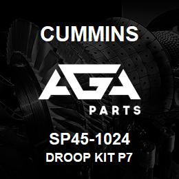 SP45-1024 Cummins DROOP KIT P7 | AGA Parts