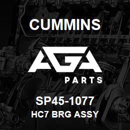 SP45-1077 Cummins HC7 BRG ASSY | AGA Parts