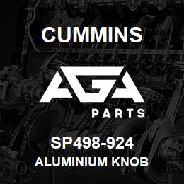 SP498-924 Cummins ALUMINIUM KNOB | AGA Parts