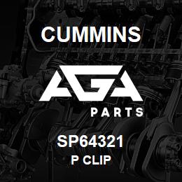 SP64321 Cummins P CLIP | AGA Parts