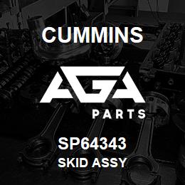 SP64343 Cummins SKID ASSY | AGA Parts