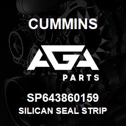 SP643860159 Cummins SILICAN SEAL STRIP | AGA Parts