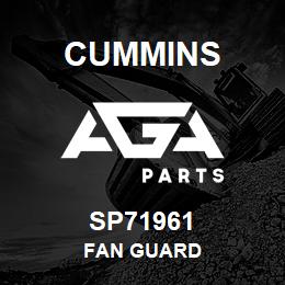 SP71961 Cummins FAN GUARD | AGA Parts