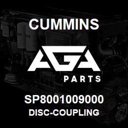 SP8001009000 Cummins DISC-COUPLING | AGA Parts