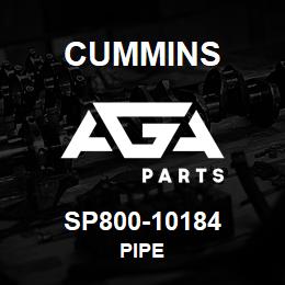 SP800-10184 Cummins PIPE | AGA Parts