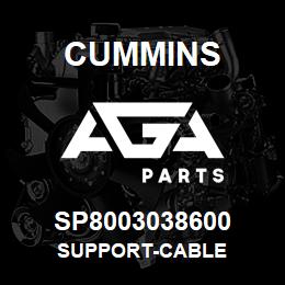 SP8003038600 Cummins SUPPORT-CABLE | AGA Parts