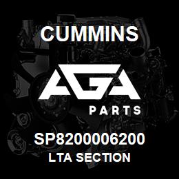 SP8200006200 Cummins LTA SECTION | AGA Parts