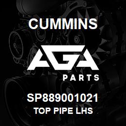 SP889001021 Cummins TOP PIPE LHS | AGA Parts