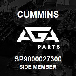 SP9000027300 Cummins SIDE MEMBER | AGA Parts