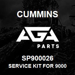 SP900026 Cummins SERVICE KIT FOR 900006, RS250 | AGA Parts