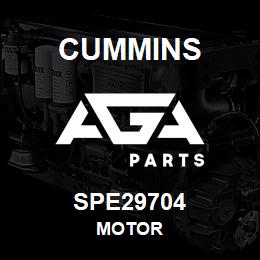 SPE29704 Cummins MOTOR | AGA Parts