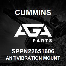 SPPN22651606 Cummins ANTIVIBRATION MOUNT MS245/0T | AGA Parts