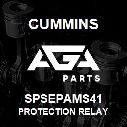 SPSEPAMS41 Cummins PROTECTION RELAY | AGA Parts