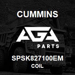 SPSK827100EM Cummins COIL | AGA Parts