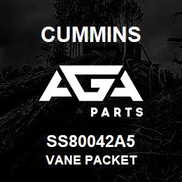 SS80042A5 Cummins VANE PACKET | AGA Parts