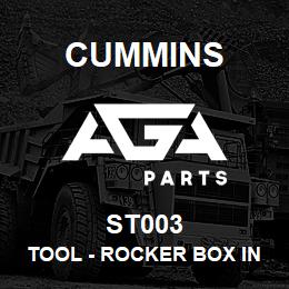 ST003 Cummins Tool - Rocker Box Installation | AGA Parts