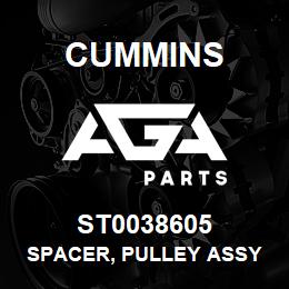 ST0038605 Cummins SPACER, PULLEY ASSY | AGA Parts