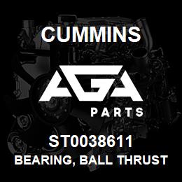 ST0038611 Cummins BEARING, BALL THRUST | AGA Parts