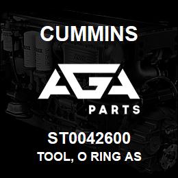 ST0042600 Cummins TOOL, O RING AS | AGA Parts