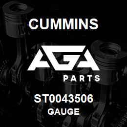 ST0043506 Cummins GAUGE | AGA Parts