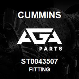 ST0043507 Cummins FITTING | AGA Parts