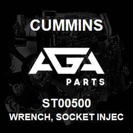 ST00500 Cummins WRENCH, SOCKET INJECTOR | AGA Parts