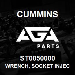 ST0050000 Cummins WRENCH, SOCKET INJECTOR | AGA Parts