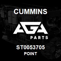 ST0053705 Cummins POINT | AGA Parts