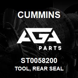 ST0058200 Cummins TOOL, REAR SEAL | AGA Parts