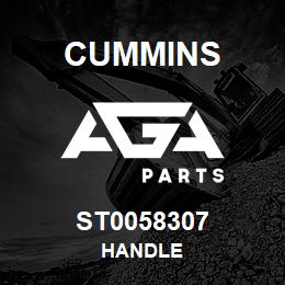 ST0058307 Cummins HANDLE | AGA Parts