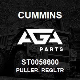 ST0058600 Cummins PULLER, REGLTR | AGA Parts