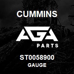 ST0058900 Cummins GAUGE | AGA Parts