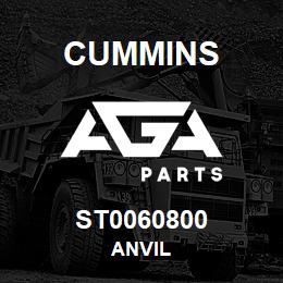 ST0060800 Cummins ANVIL | AGA Parts