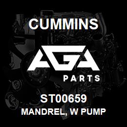 ST00659 Cummins MANDREL, W PUMP | AGA Parts