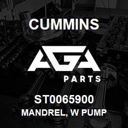 ST0065900 Cummins MANDREL, W PUMP | AGA Parts