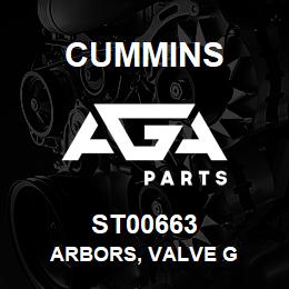 ST00663 Cummins ARBORS, VALVE G | AGA Parts