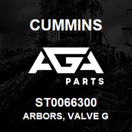 ST0066300 Cummins ARBORS, VALVE G | AGA Parts