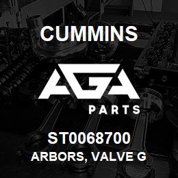 ST0068700 Cummins ARBORS, VALVE G | AGA Parts