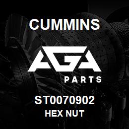 ST0070902 Cummins HEX NUT | AGA Parts