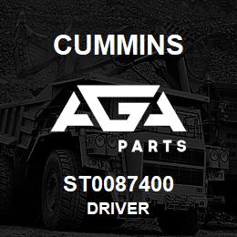 ST0087400 Cummins DRIVER | AGA Parts