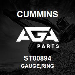 ST00894 Cummins GAUGE,RING | AGA Parts