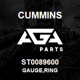 ST0089600 Cummins GAUGE,RING | AGA Parts