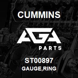 ST00897 Cummins GAUGE,RING | AGA Parts