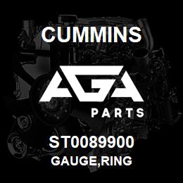 ST0089900 Cummins GAUGE,RING | AGA Parts